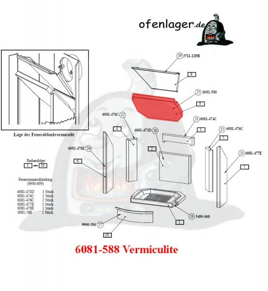 6081-588 Vermiculite