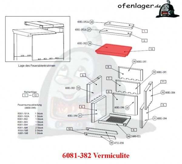 6081-382 Vermiculite