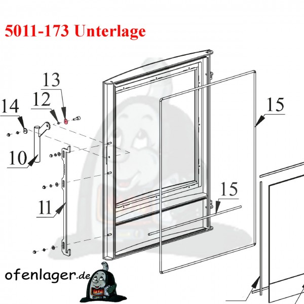 5011-173 Unterlage