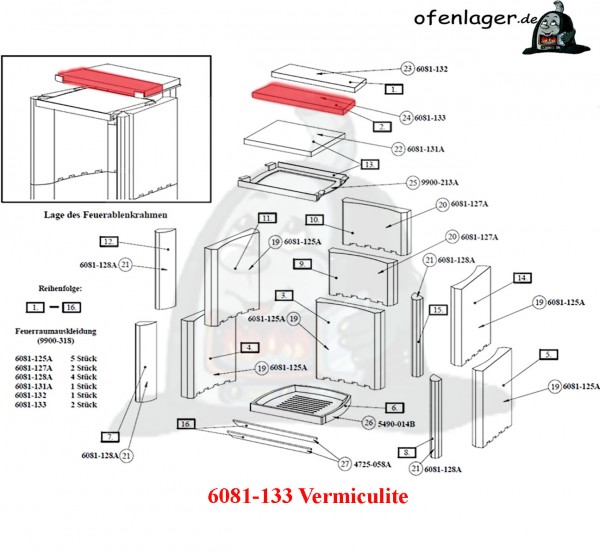 6081-133 Vermiculite