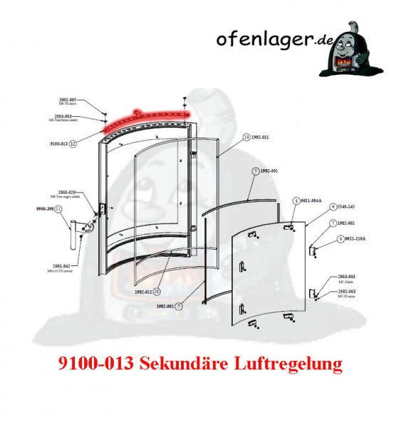 9100-013 Sekundäre Luftregelung