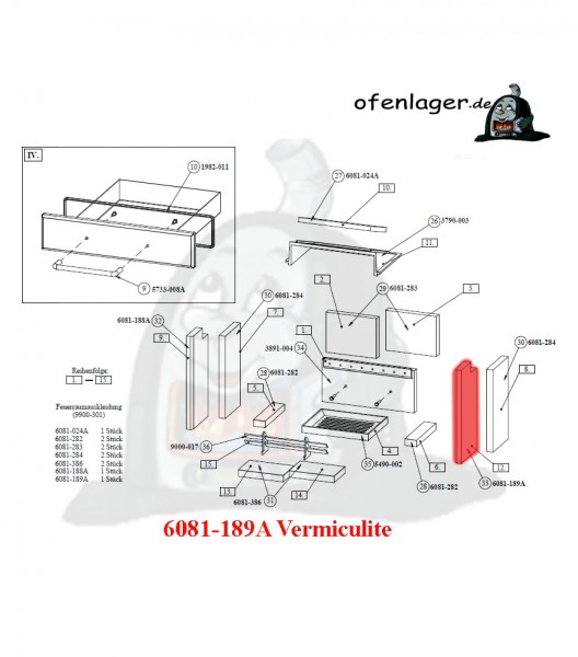 6081-189A Vermiculite