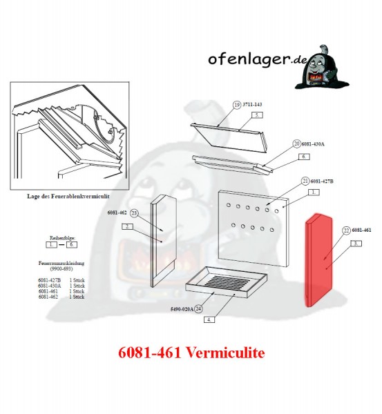 6081-461 Vermiculite