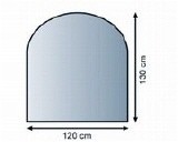 Bodenplatte Zunge 0,8x120x130 cm