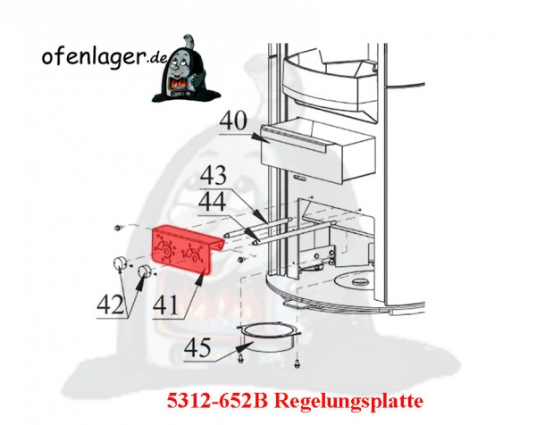 5312-652B Regelungsplatte