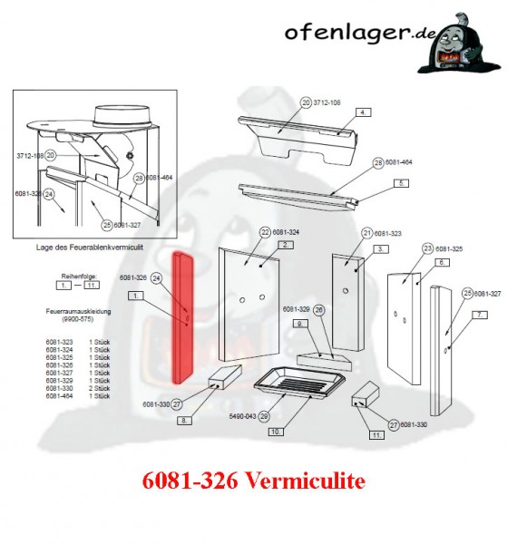 6081-326 Vermiculite