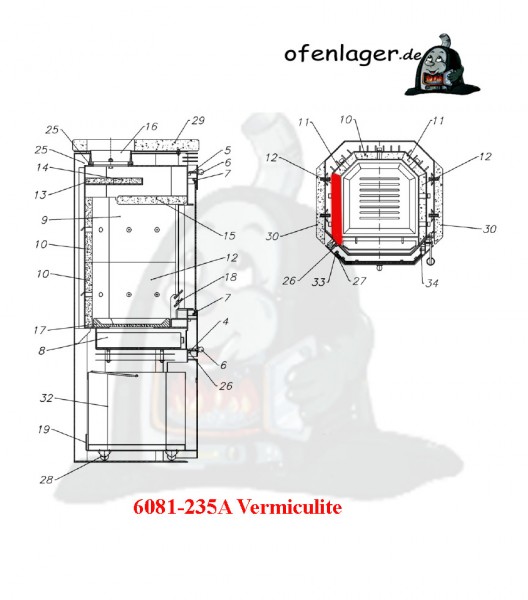 6081-235A Vermiculite