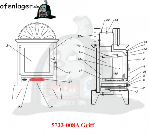 5733-008A Griff