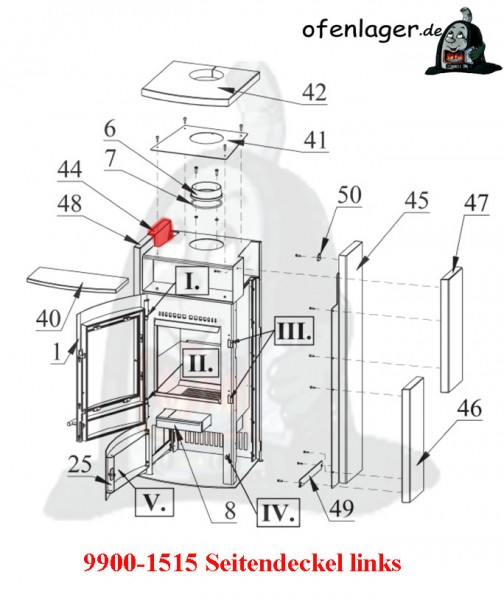 9900-1515 Seitendeckel links