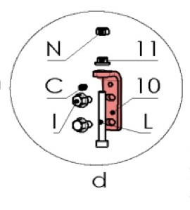 5111-564 Schanierblech Feuerraumtür