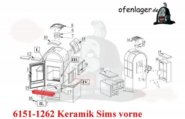 6151-1262 Keramik