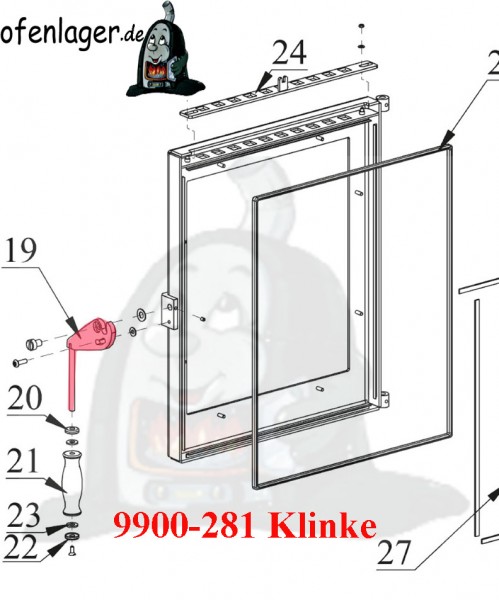 9900-281 Klinke