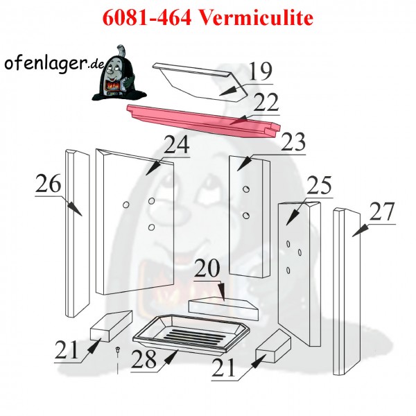 6081-464 Vermiculite