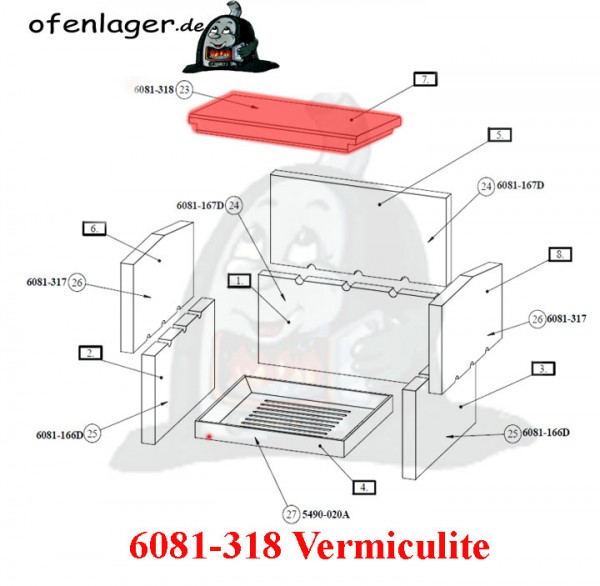 6081-318 Vermiculite