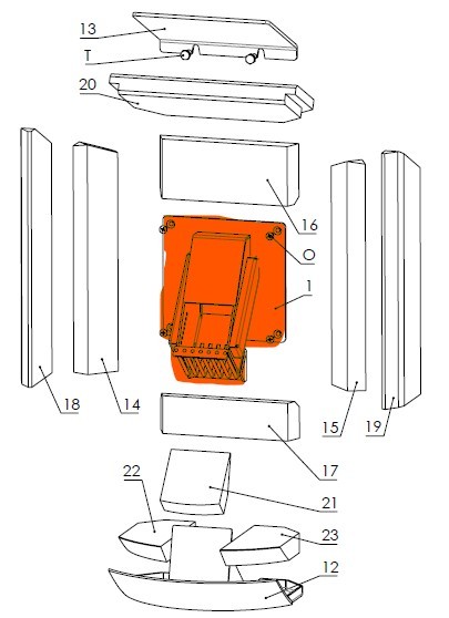 9900-2187B Pelletbrenner geschw kpl.