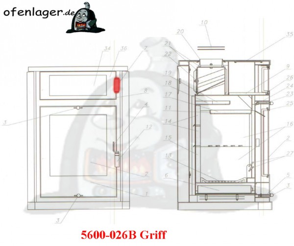 5600-026B Griff