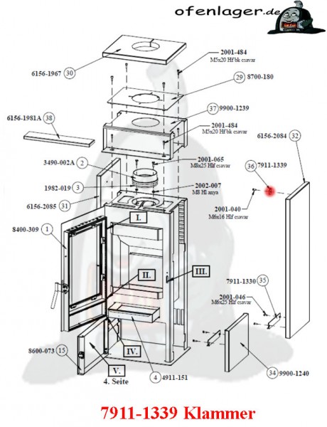 7911-1339 Klammer