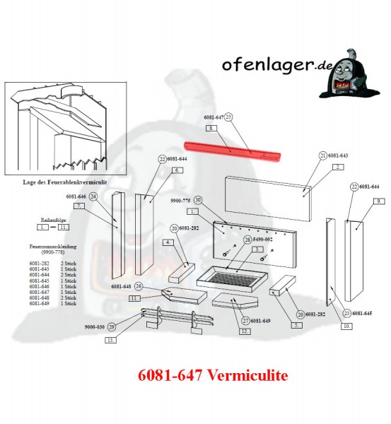 6081-647 Vermiculite