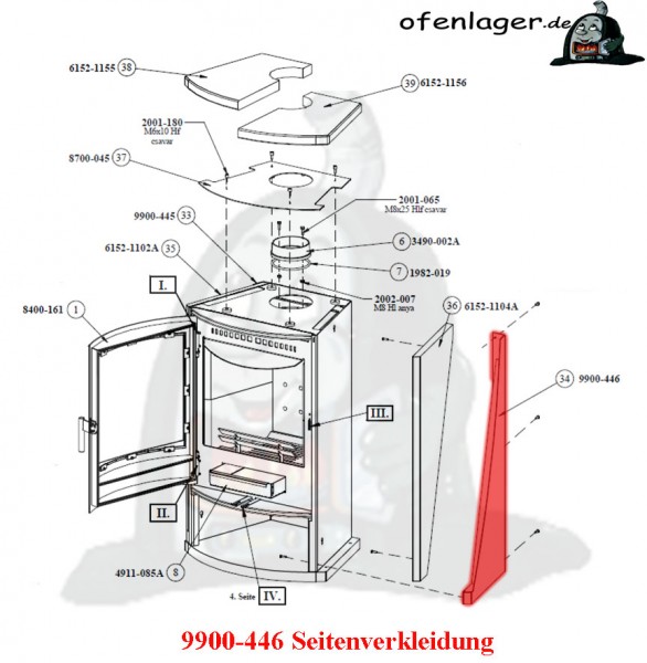 9900-446 Seitenverkleidung