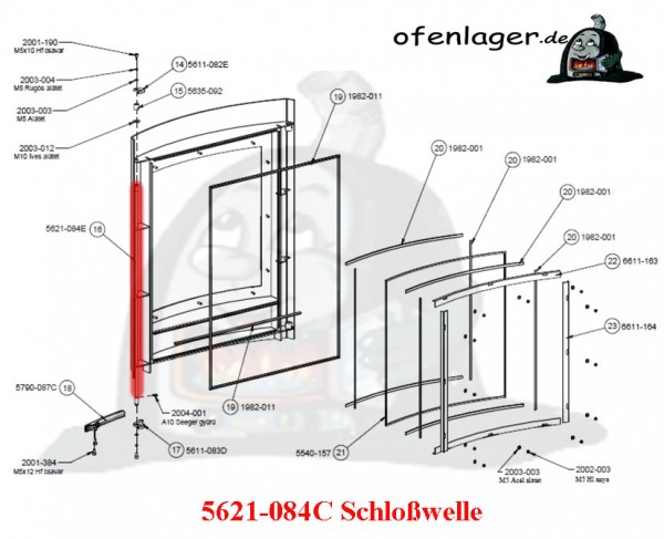 5621-084C Schloßwelle