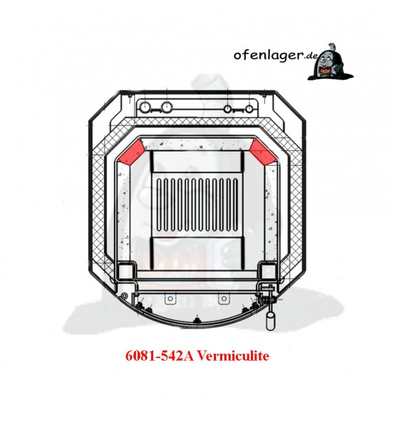 6081-542A Vermiculite / 1 Stück