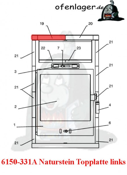 6150-331A Naturstein