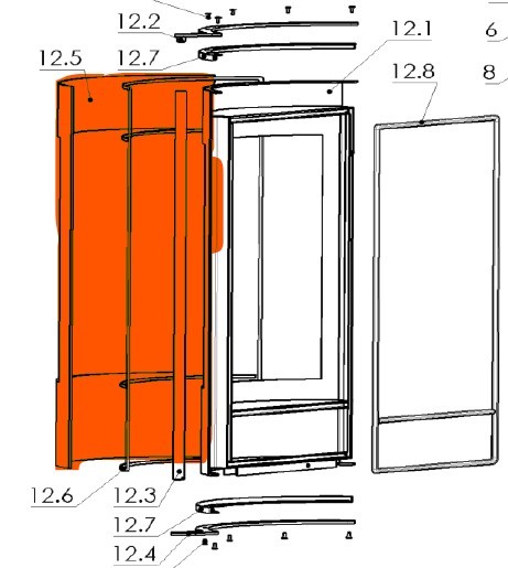 5540-399 Hitzebeständiges Glas