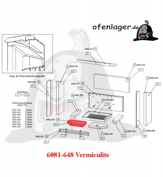 6081-648 Vermiculite