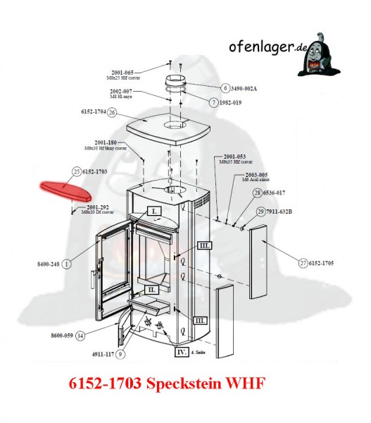 6152-1703 Speckstein