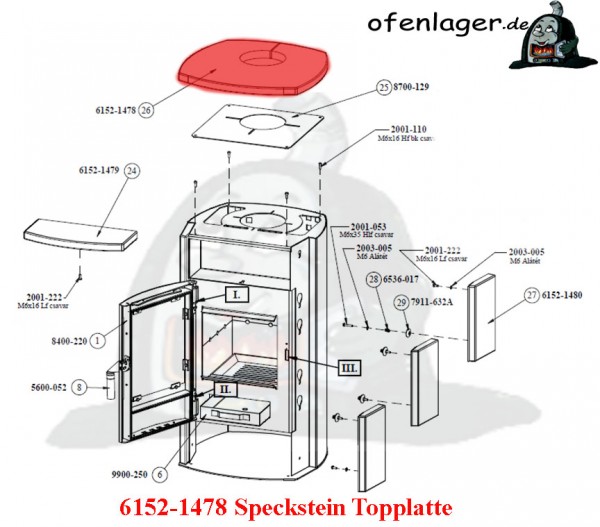 6152-1478 Speckstein