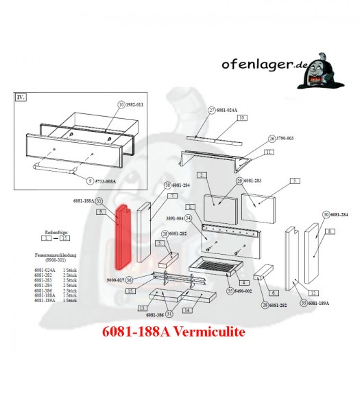 6081-188A Vermiculite