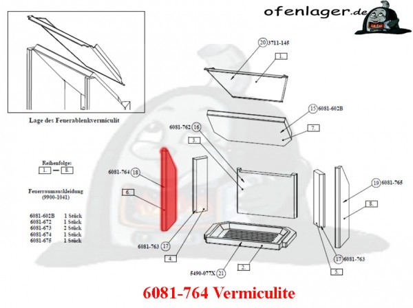 6081-764 Vermiculite