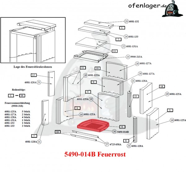 5490-014B Feuerrost