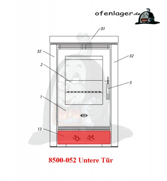 8500-052 Untere Tür