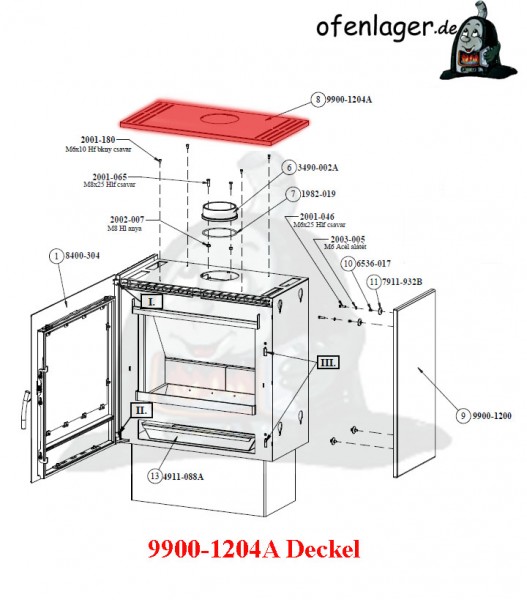 9900-1204A Deckel