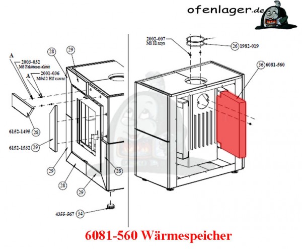 6081-560 Wärmespeicher