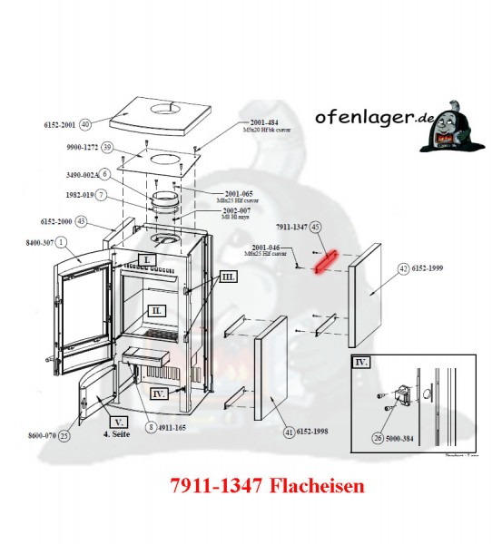 7911-1347 Flacheisen