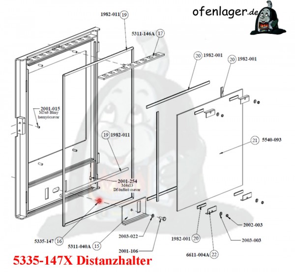 5335-147X Distanzhalter