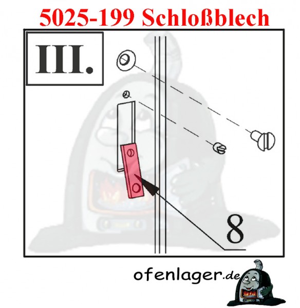 5025-199 Schloßblech