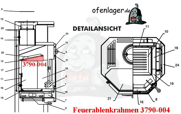 3790-004 Umlenkrahmen