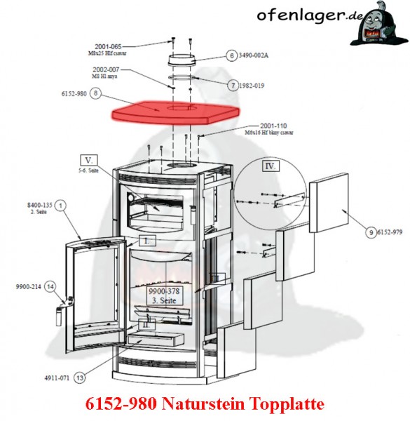 6152-980 Naturstein