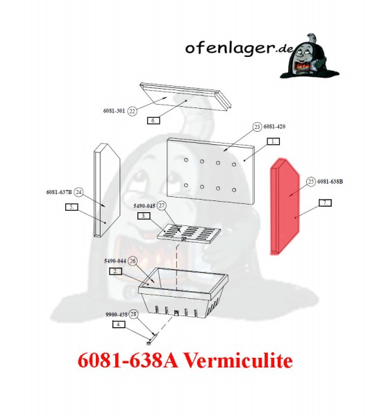 6081-638A Vermiculite