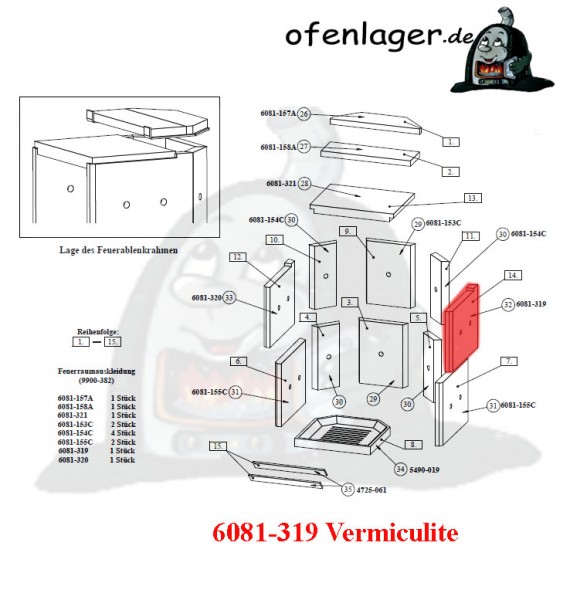 6081-319 Vermiculite