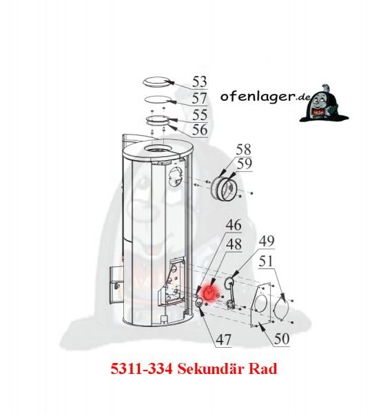 5311-334 Sekundär Rad