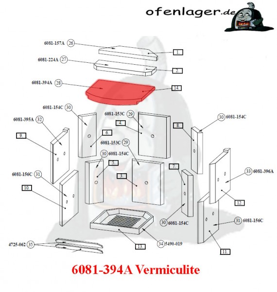 6081-394A Vermiculite neu