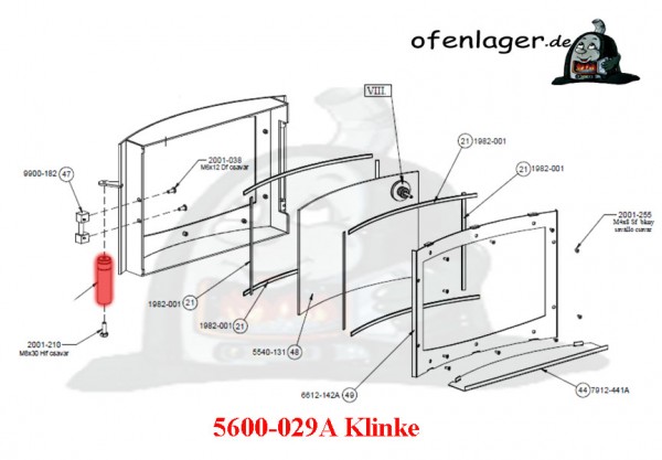 5600-029A Klinke