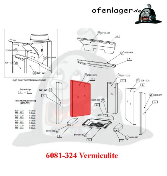 6081-324 Vermiculite