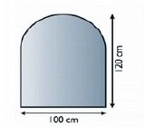 Bodenplatte Zunge 0,8x100x120 cm