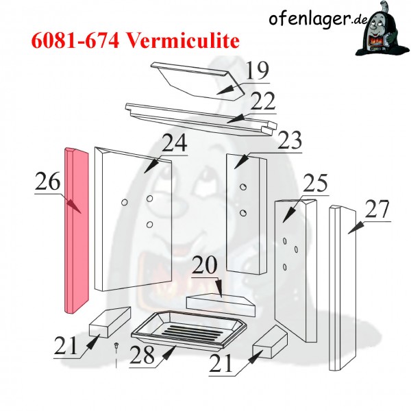 6081-674 Vermiculite