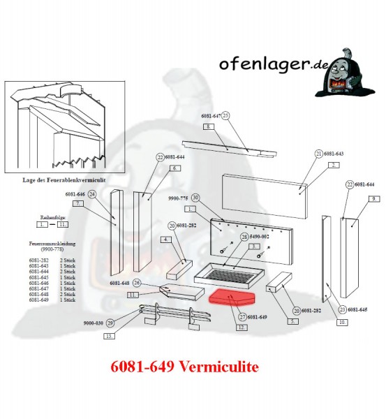 6081-649 Vermiculite